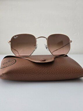 Ray-Ban Hexagonal Flat Lenses Sunglasses